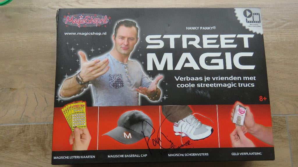 Goocheldoos "Hanky Panky street magic", Kinderen en Baby's, Speelgoed | Educatief en Creatief, Ophalen of Verzenden, Zo goed als nieuw