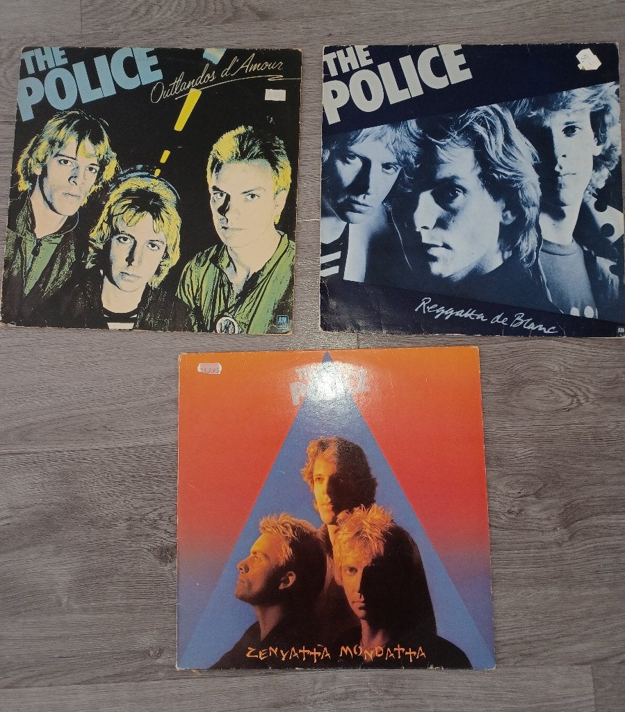 The Police 3 LP's, Ophalen of Verzenden, Gebruikt, LP