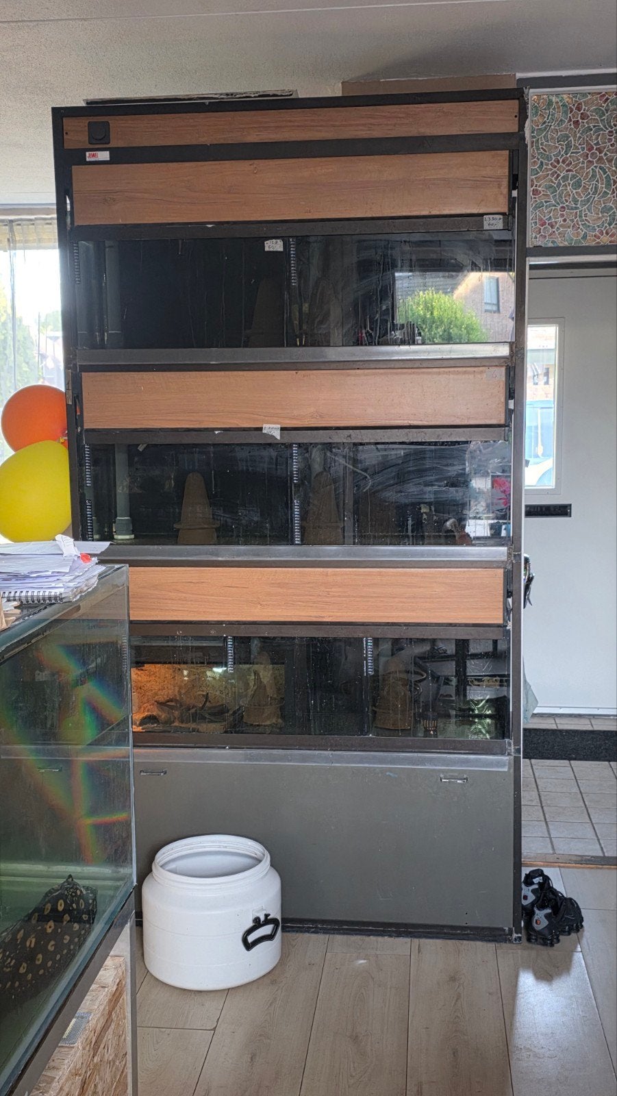 Aquariumstelling van Juwel 2x compleet MOET ZSM WEG!, Gebruikt, Leeg aquarium, Juwel, Ophalen