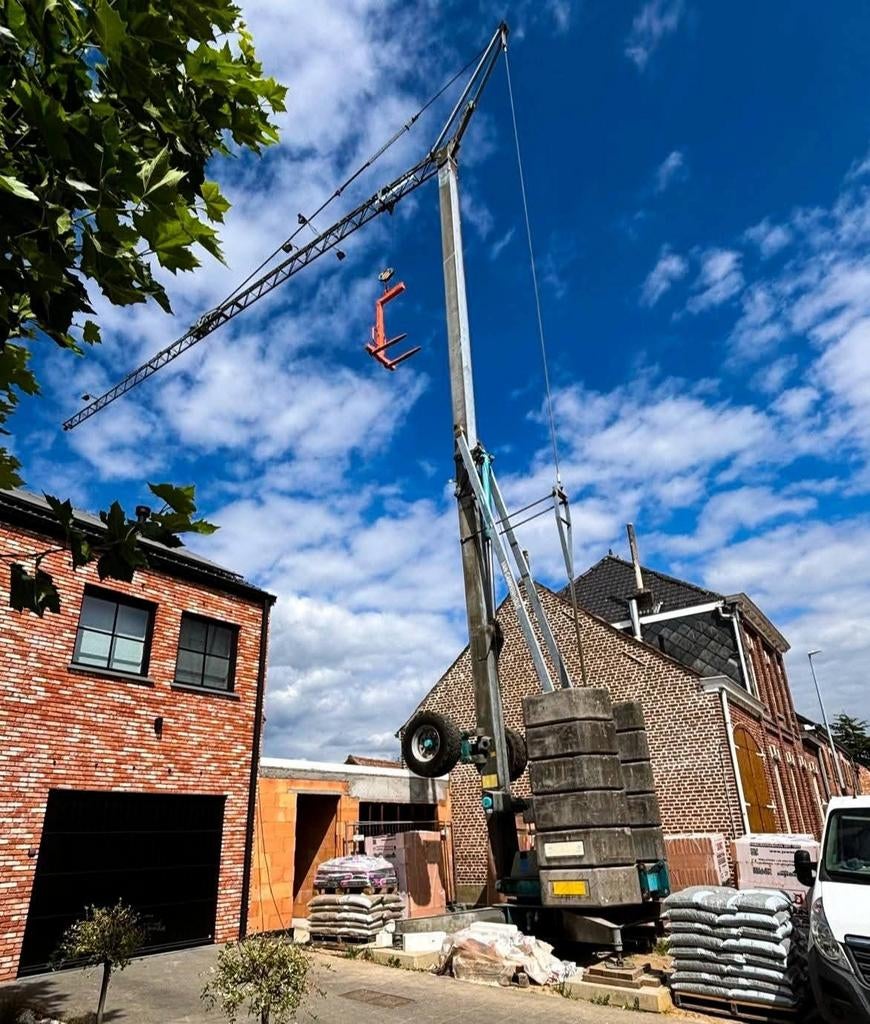 Bouwkraan Vicario OMV 292, Zakelijke goederen, Machines en Bouw | Kranen en Graafmachines, Ophalen