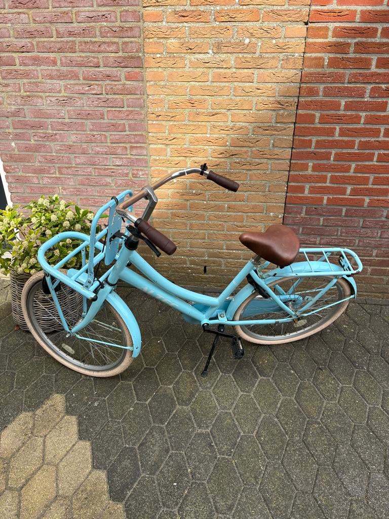 Lichtblauwe transportfiets Altec, Overige merken, Velgrem, Ophalen of Verzenden, 50 tot 53 cm