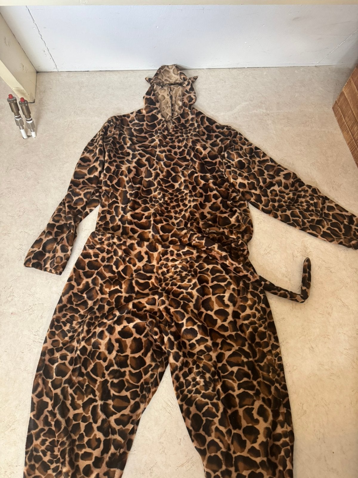 Carnavalsoutfit giraf/panter, Ophalen of Verzenden, Gedragen