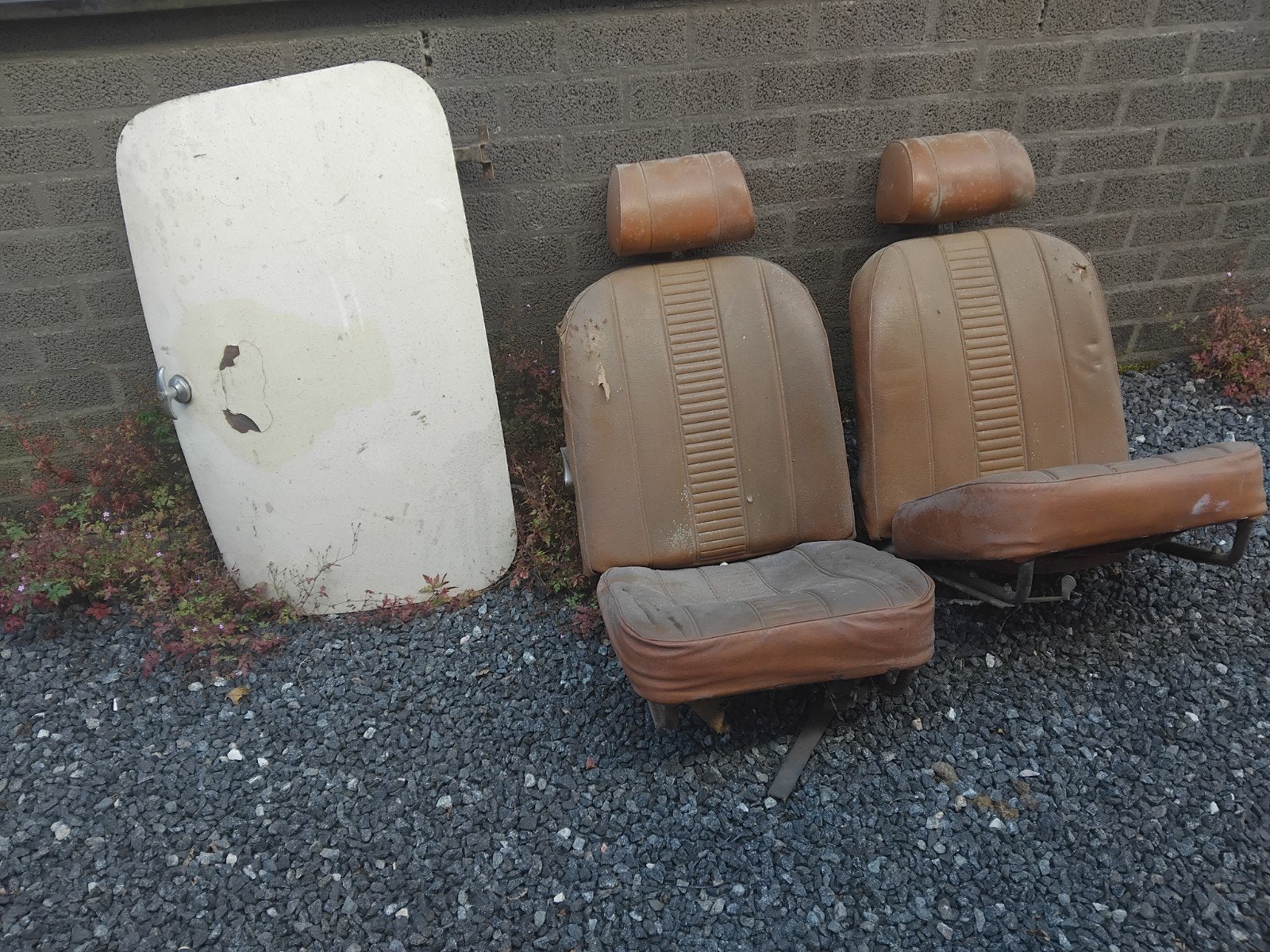 stoelen mg midget sprite mgb en achterklep mg midget 1500, Auto-onderdelen, Interieur en Bekleding, Ophalen, MG