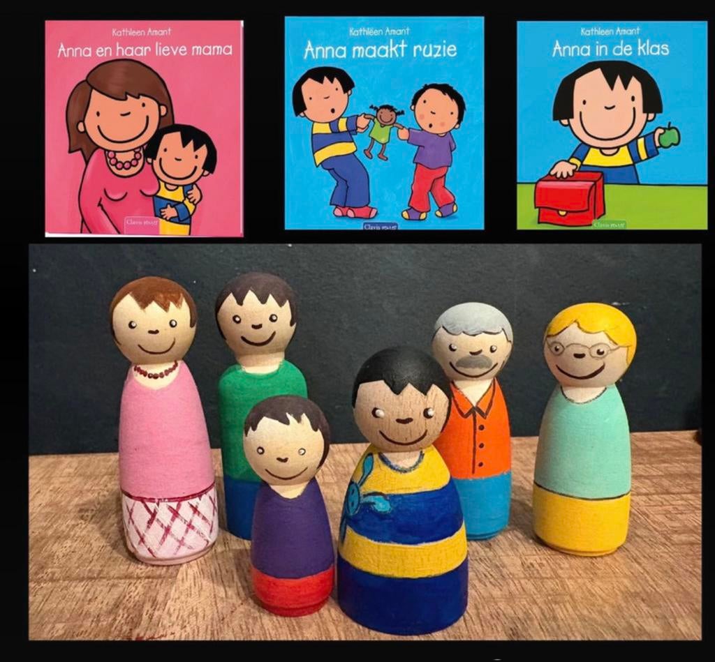Peg dolls Anna, Ophalen of Verzenden, Nieuw