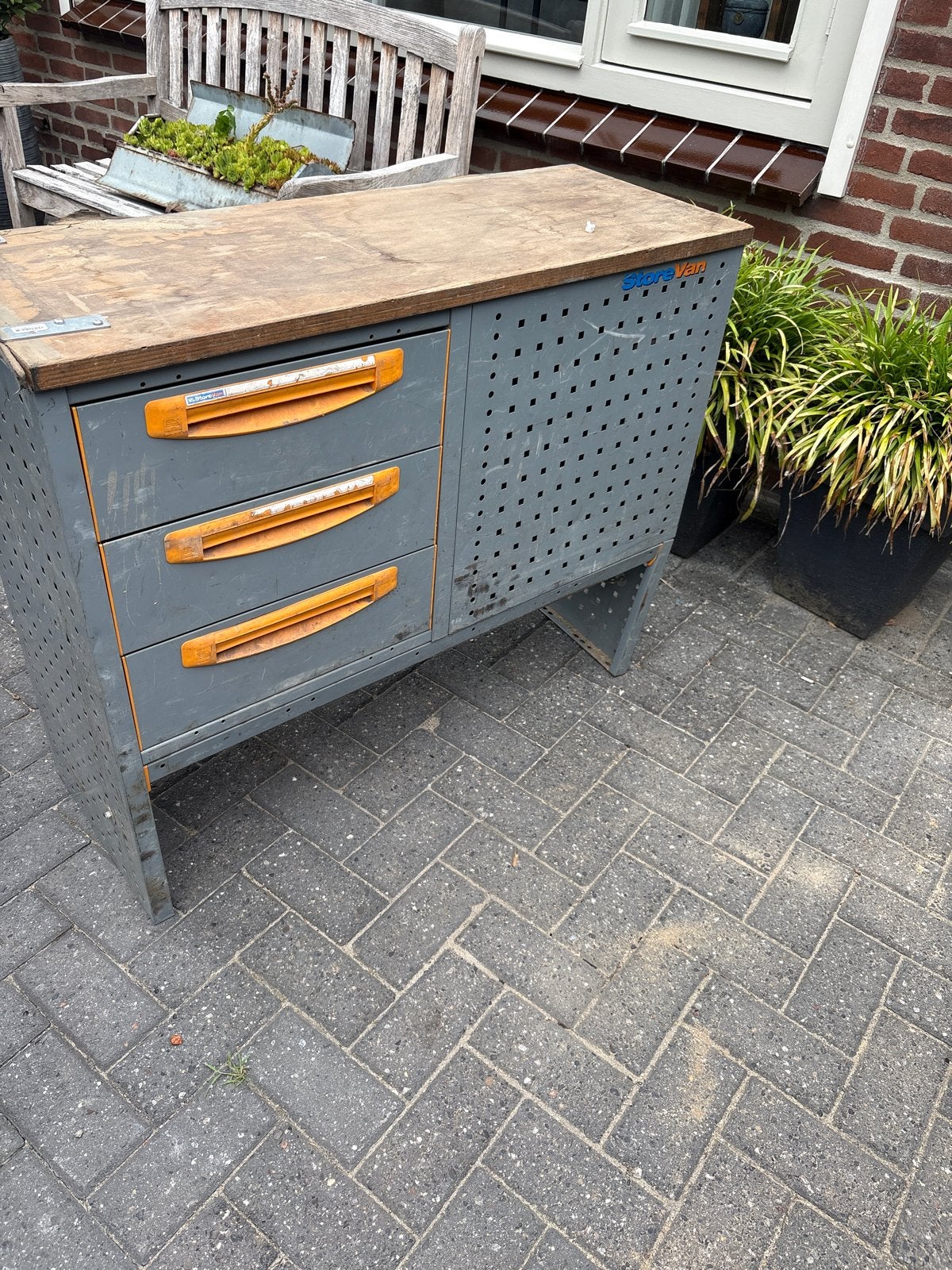 Opbergkast gereedschap / businrichting StoreVan, Ophalen, Gebruikt, 70 tot 120 cm