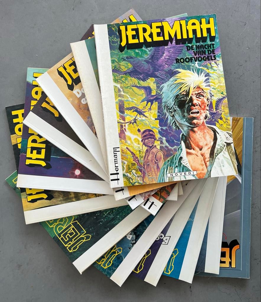 Jeremiah stripboeken - Diverse delen van Hermann, Boeken, Stripboeken, Meerdere stripboeken, Ophalen of Verzenden, Zo goed als nieuw