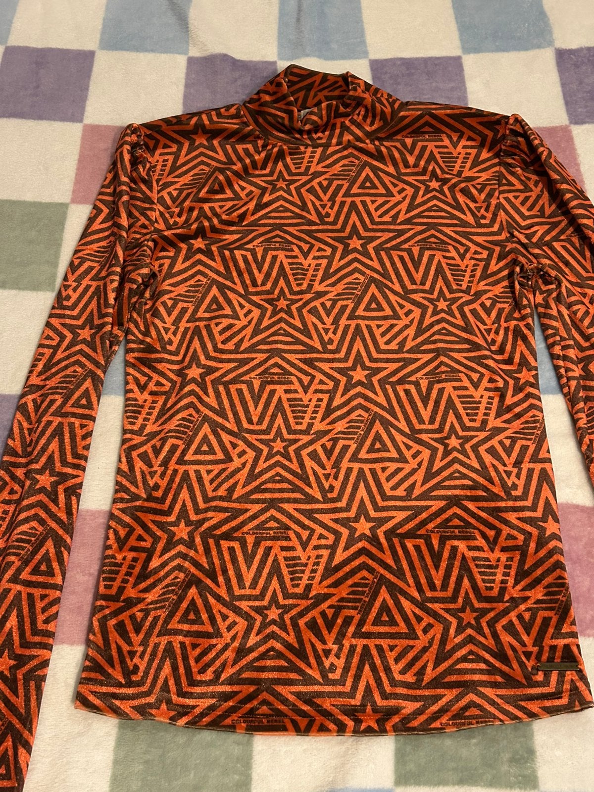 Colourful Rebel truitje big star velvet, maat M, Ophalen of Verzenden, Nieuw, Maat 38/40 (M), Lange mouw