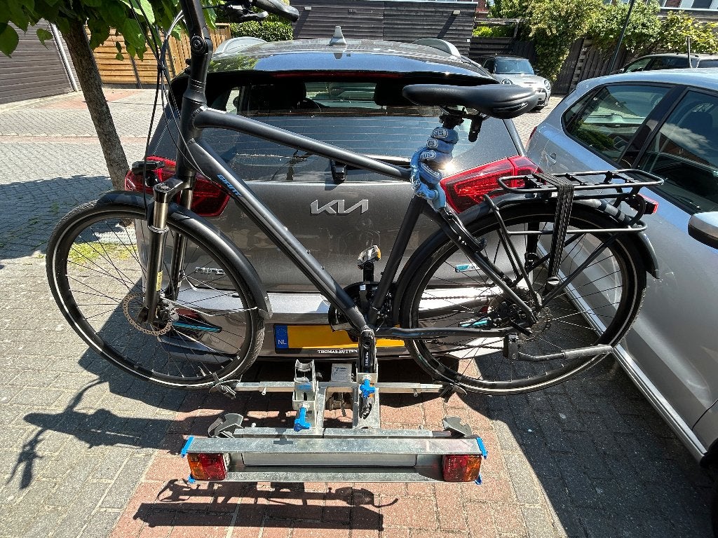 Fietsendrager Twinny Load Plus 2 fietsen op de trekhaak, Auto diversen, Fietsendragers, Ophalen, Gebruikt, 2 fietsen, Trekhaakdrager