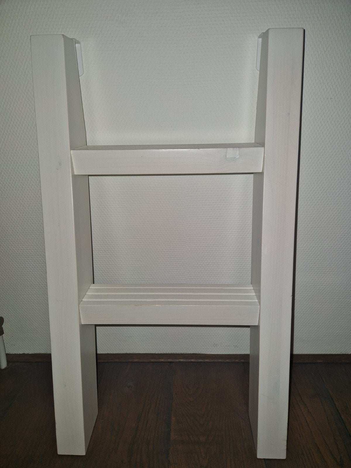 Witte houten trapje voor hoogslaper bopita, Ophalen of Verzenden, Zo goed als nieuw, Overige typen