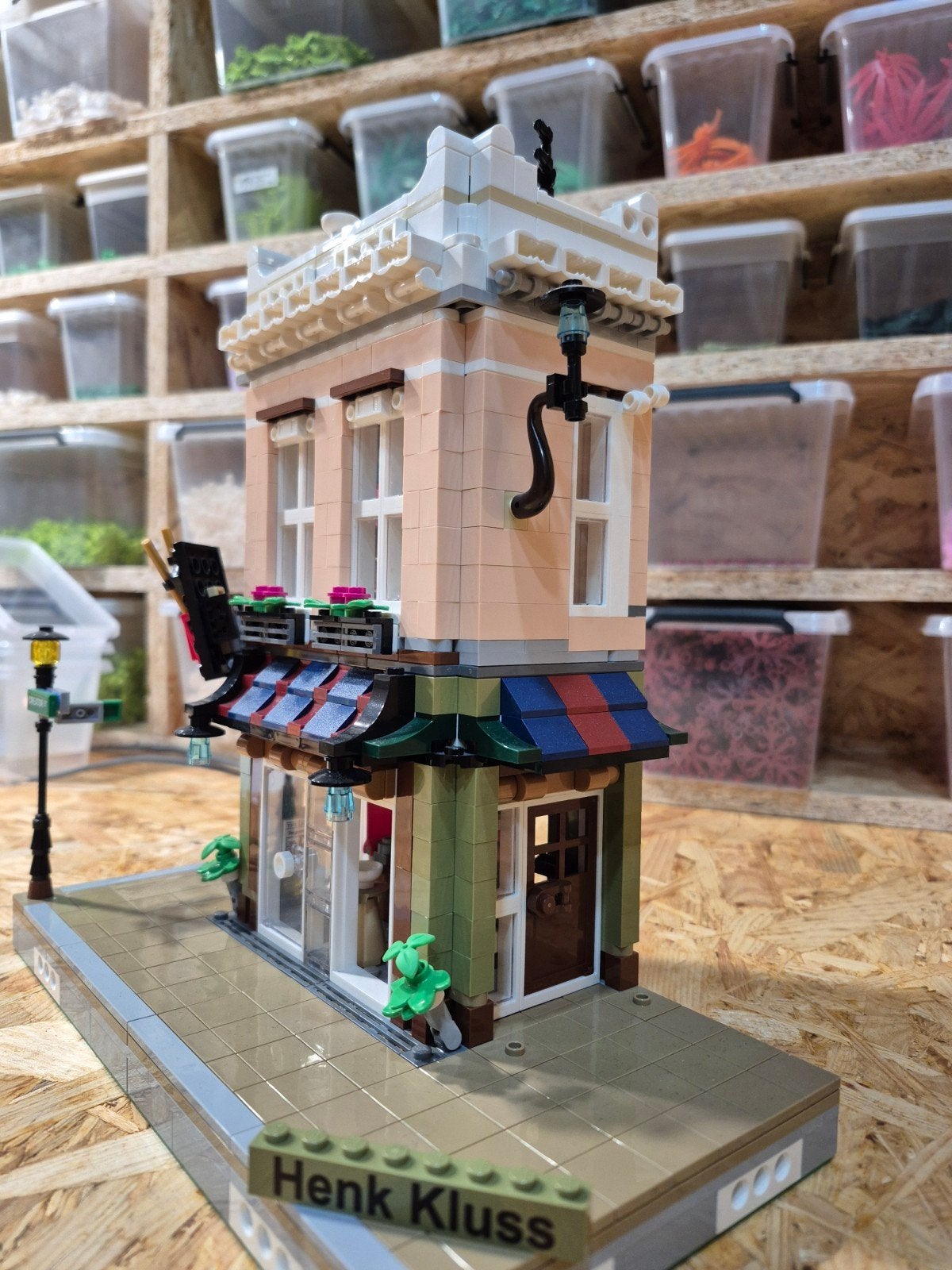 brickative noodleshop, Ophalen of Verzenden, Nieuw, MOC (eigen creatie), Lego