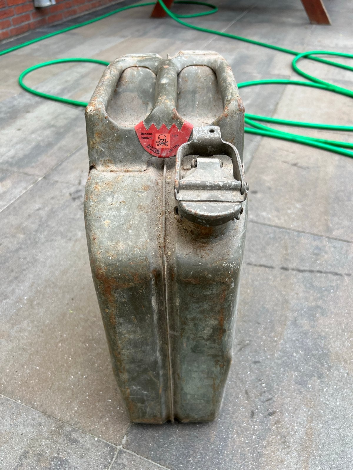 Vintage Leger Jerrycan - KL 90 - Militaria Collectie, Ophalen of Verzenden, Landmacht, Nederland, Overige typen