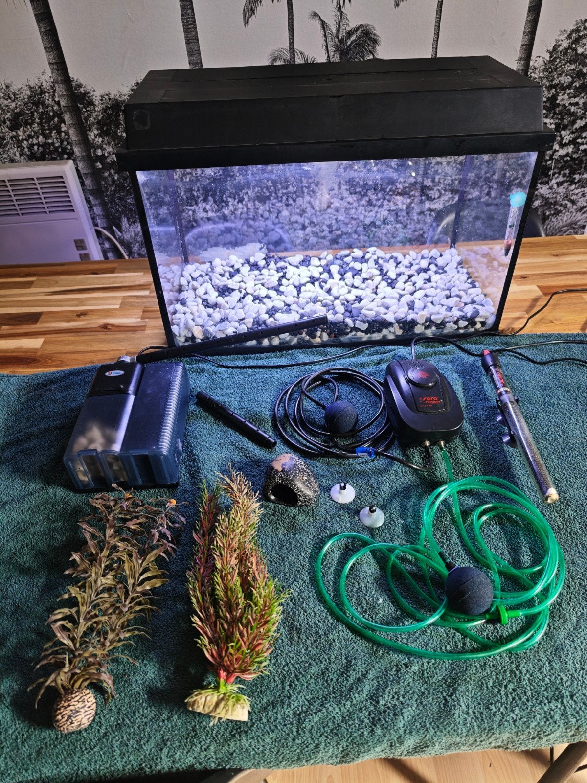 Aqaurium 60 liter, met accesoires vaste prijs! (Niet bieden), Dieren en Toebehoren, Vissen | Aquaria en Toebehoren, Ophalen, Nieuw
