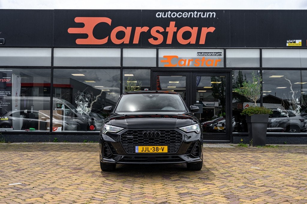 Audi Q3 SPORTBACK 45 TFSI quattro edition one|Pano|Leder|S-L, Auto's, Gebruikt, 4 cilinders, 1984 cc, Zwart