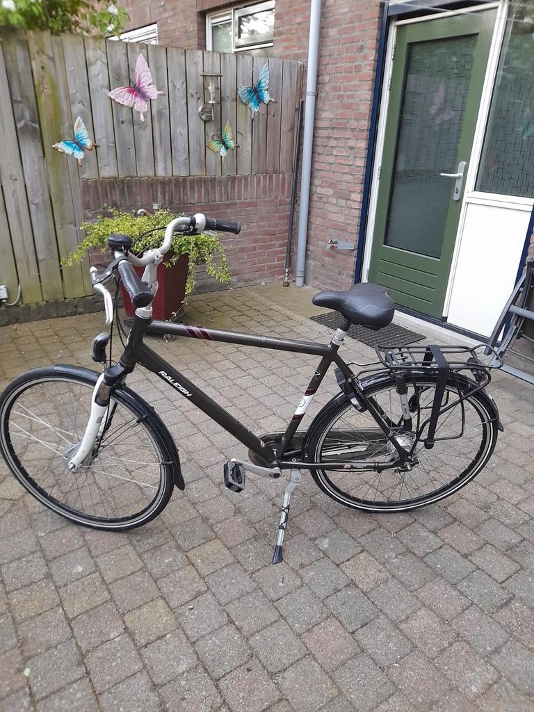 Raleigh herenfiets, 7 versnellingen., Fietsen en Brommers, Fietsen | Heren | Herenfietsen, Ophalen, Gebruikt, Overige merken, Versnellingen