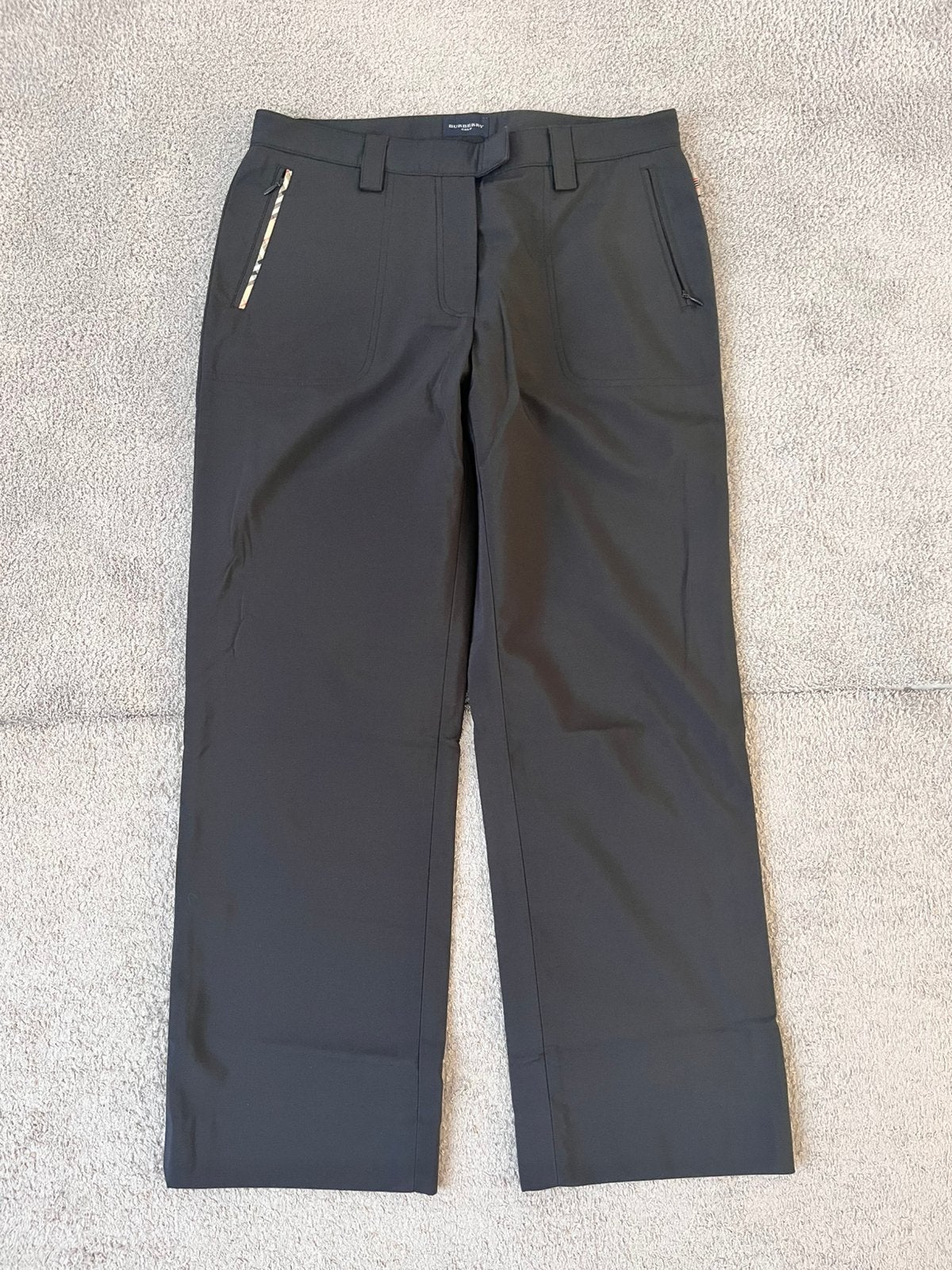 Burberry broek origineel!, Ophalen of Verzenden, Zo goed als nieuw, Zwart, Lang