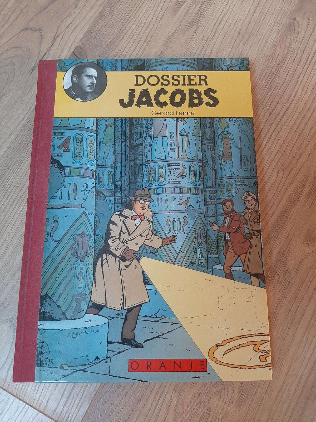 Dossier Jacobs - Gérard Lenne (Oranje), Eén stripboek, Ophalen of Verzenden, Gelezen, Gérard Lenne