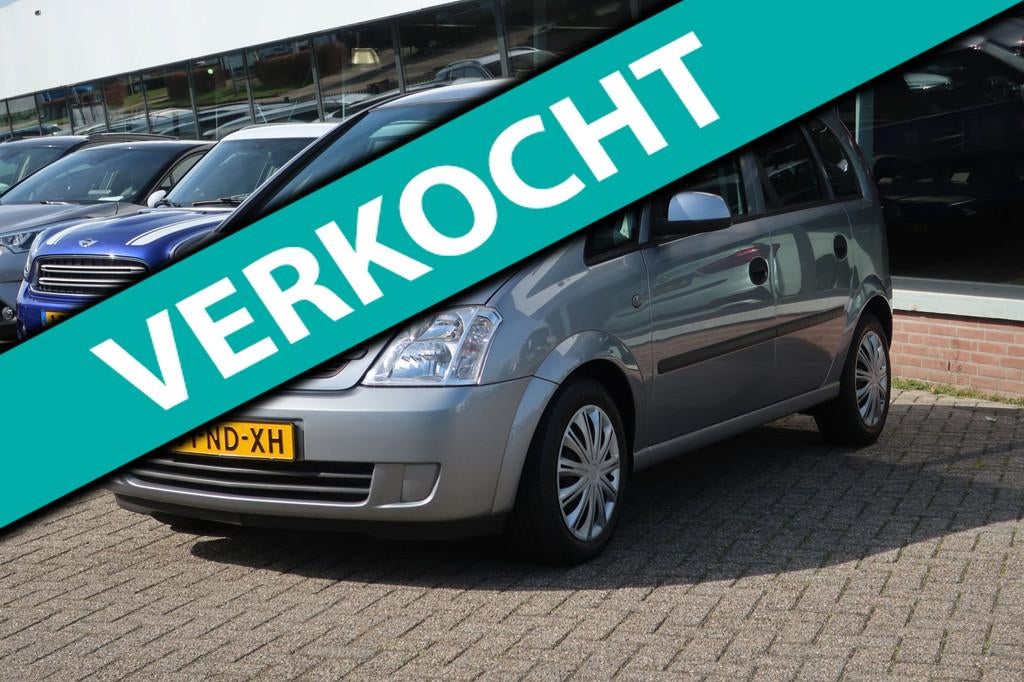 Opel Meriva 1.6-16V Enjoy 2e EIG_AIRCO_CRUIS_NAP., 101 pk, Gebruikt, Origineel Nederlands, Handgeschakeld