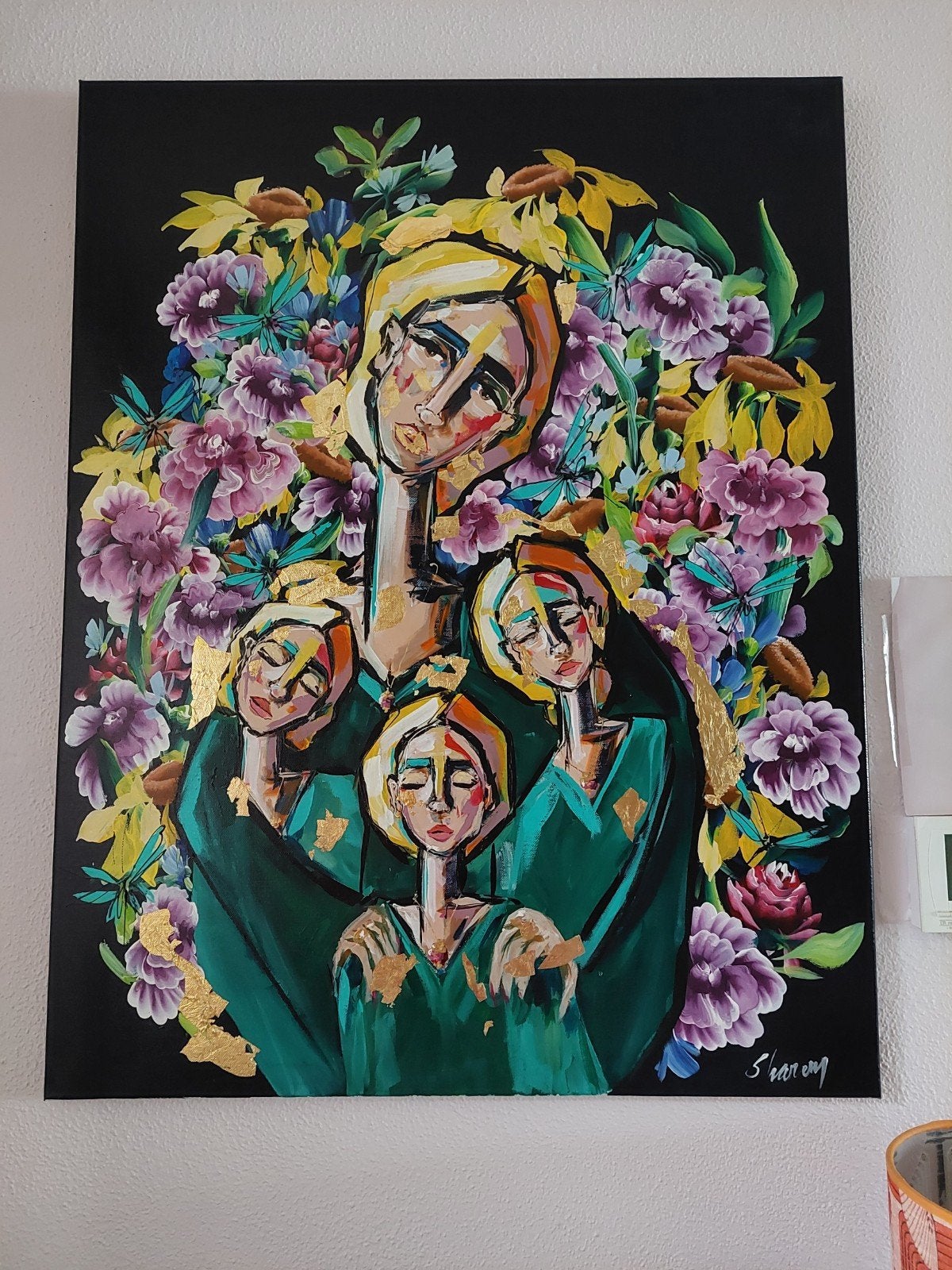 Schilderij Kunst van Sharon Sharon de Jager, Ophalen