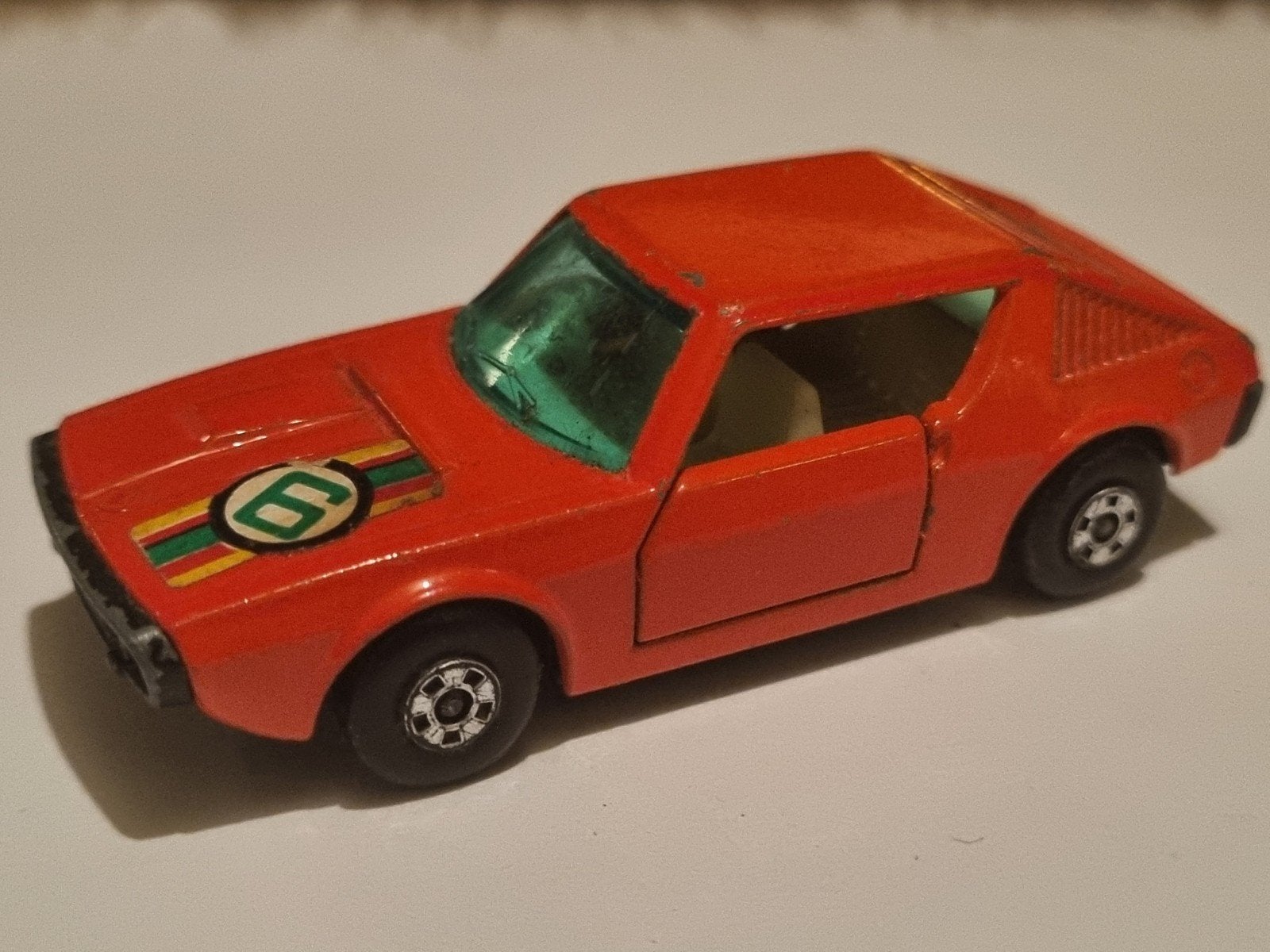 Matchbox Superfast 1973 Renault 17 TL - Rood Speelgoedauto, Ophalen of Verzenden