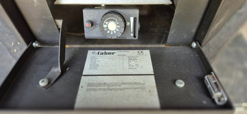 Faber gaskachel, Ophalen, Gas, Zo goed als nieuw, Vrijstaand