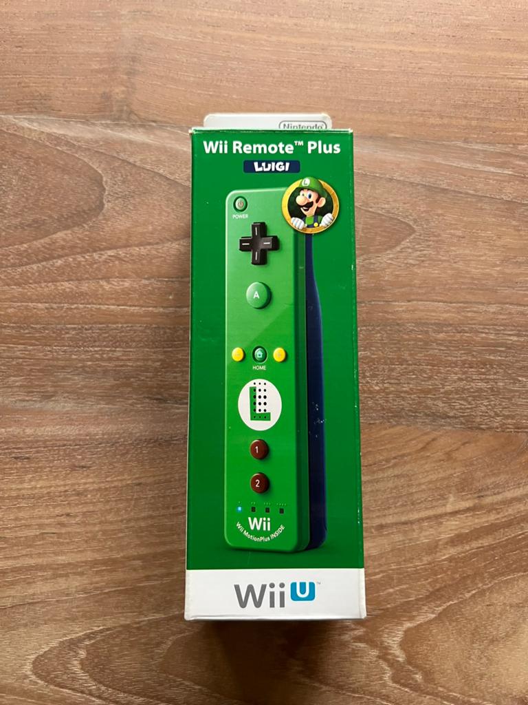 Luigi Wii remote (motion plus) NIEUW in doos, Ophalen of Verzenden, Nieuw, Met 1 controller