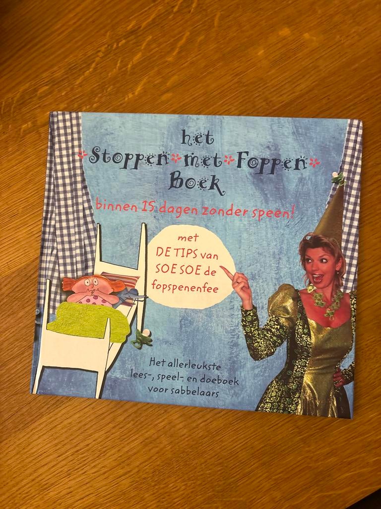 Het Stoppen met Foppen Boek - Zonder Speen in 15 Dagen, Non-fictie, Jongen of Meisje, Nieuw, Ophalen of Verzenden