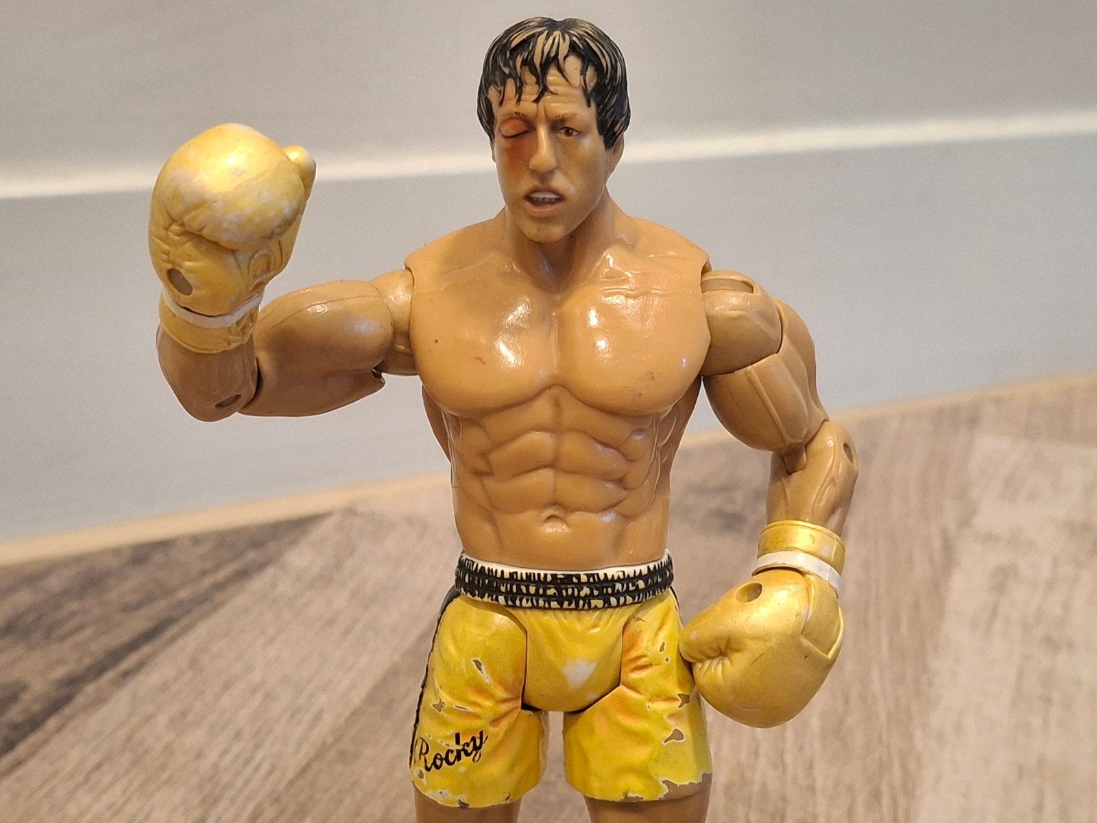 Rocky Balboa figuur Jakks Pacific 2006 Rocky III, Ophalen of Verzenden, Gebruikt