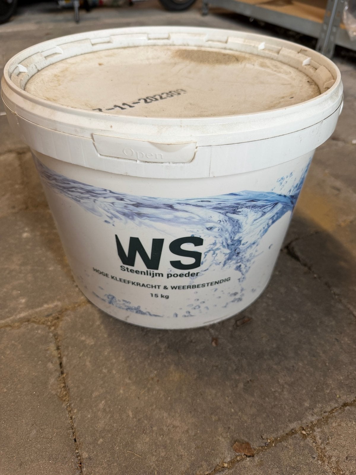 WS Steenlijm poeder 15 kg - Hoge kleefkracht, Ophalen of Verzenden, Nieuw