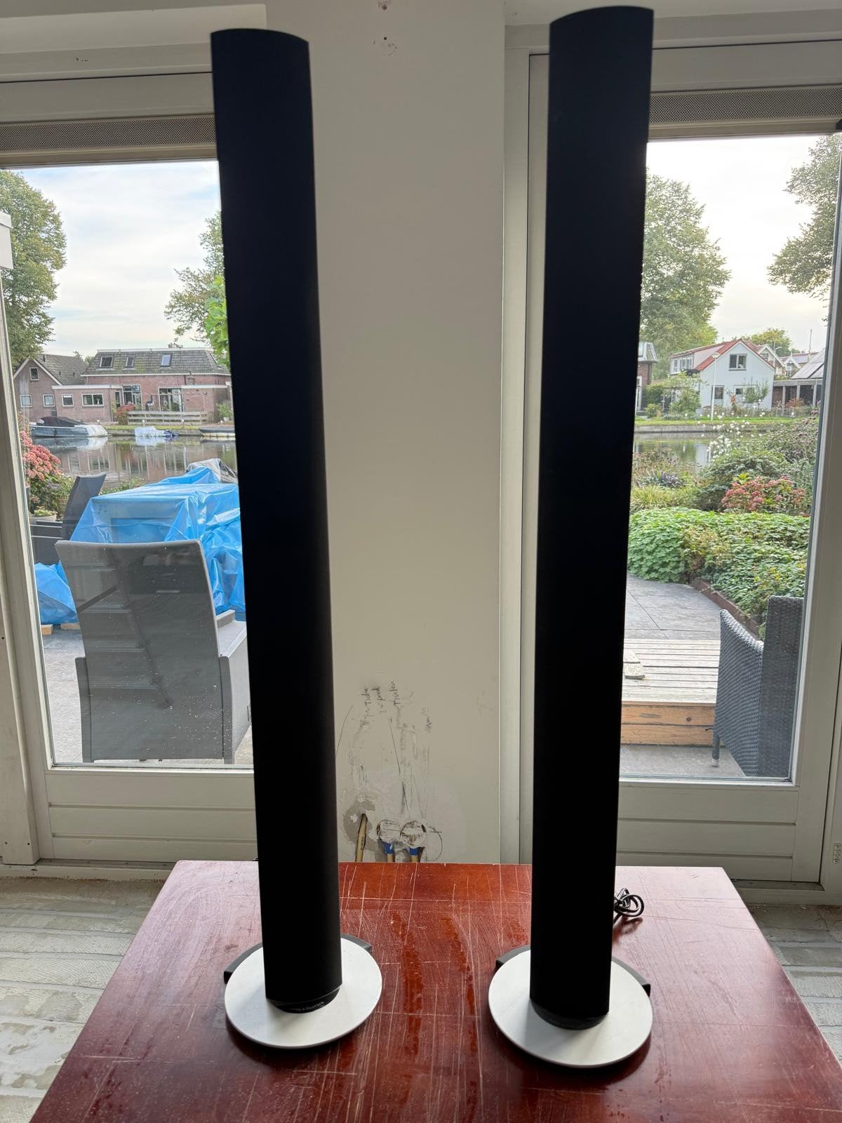 Bang & Olufsen 2 x  BeoLab 6000 speakers, Ophalen, Gebruikt, Vloerstaande luidspreker, Bang & Olufsen