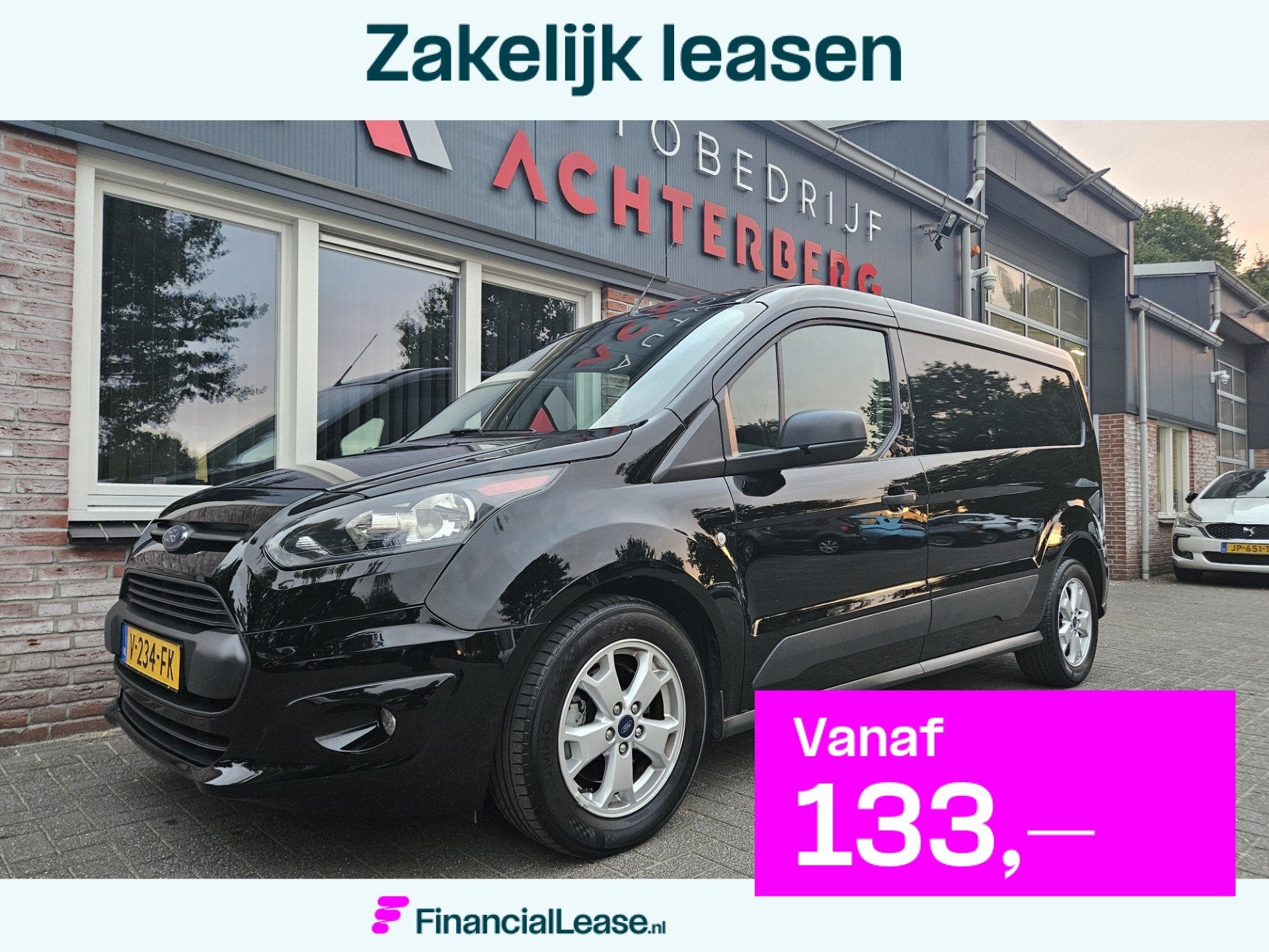 Ford Transit Connect 1.5 TDCI L2 Trend Trekhaak! Camera! Net, 101 pk, Gebruikt, Euro 6, 4 cilinders