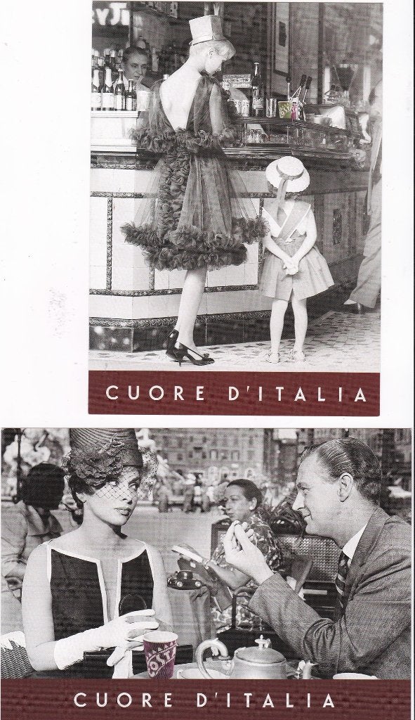 Gina Lollobrigida - 2x filmstills met Gina voor Costa Coffee, Ophalen, Nieuw, Film, Foto of Kaart