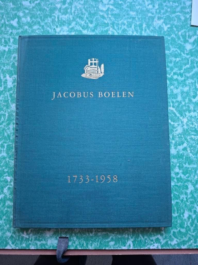 boek, Amsterdam wijnkoperij Jacobus Boelen 1733-1958., Ophalen of Verzenden, Gebruikt, Frankrijk, Overige typen