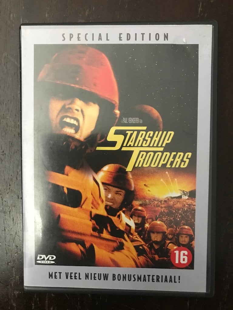 Starship Troopers DVD, Vanaf 16 jaar, Ophalen of Verzenden, Zo goed als nieuw, Science Fiction