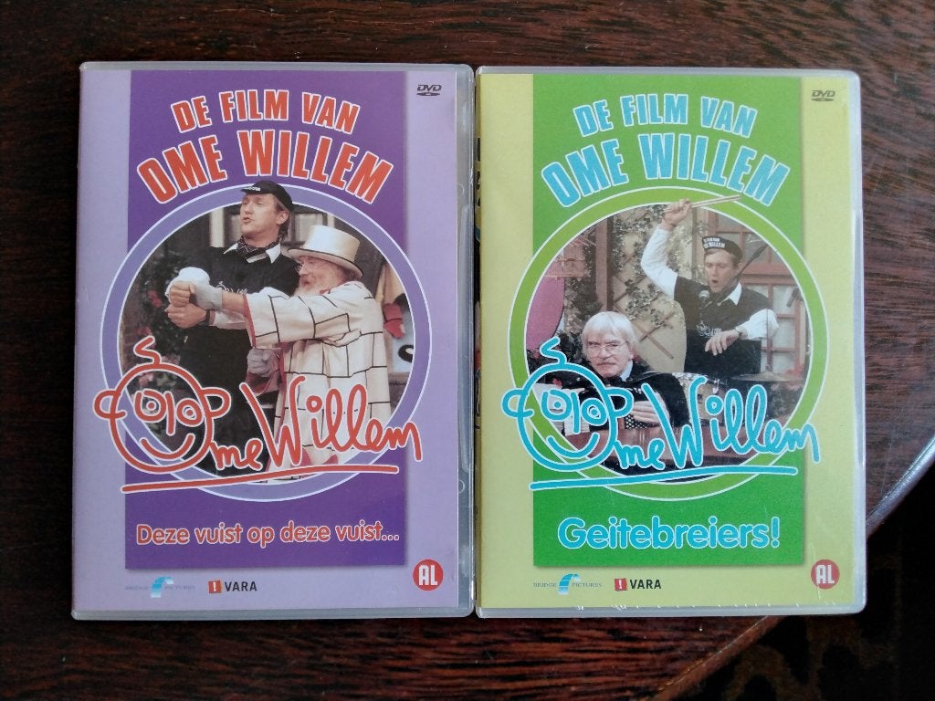 Ome willem 2 dvds, origineel, Alle leeftijden, Ophalen of Verzenden, Zo goed als nieuw, Avontuur