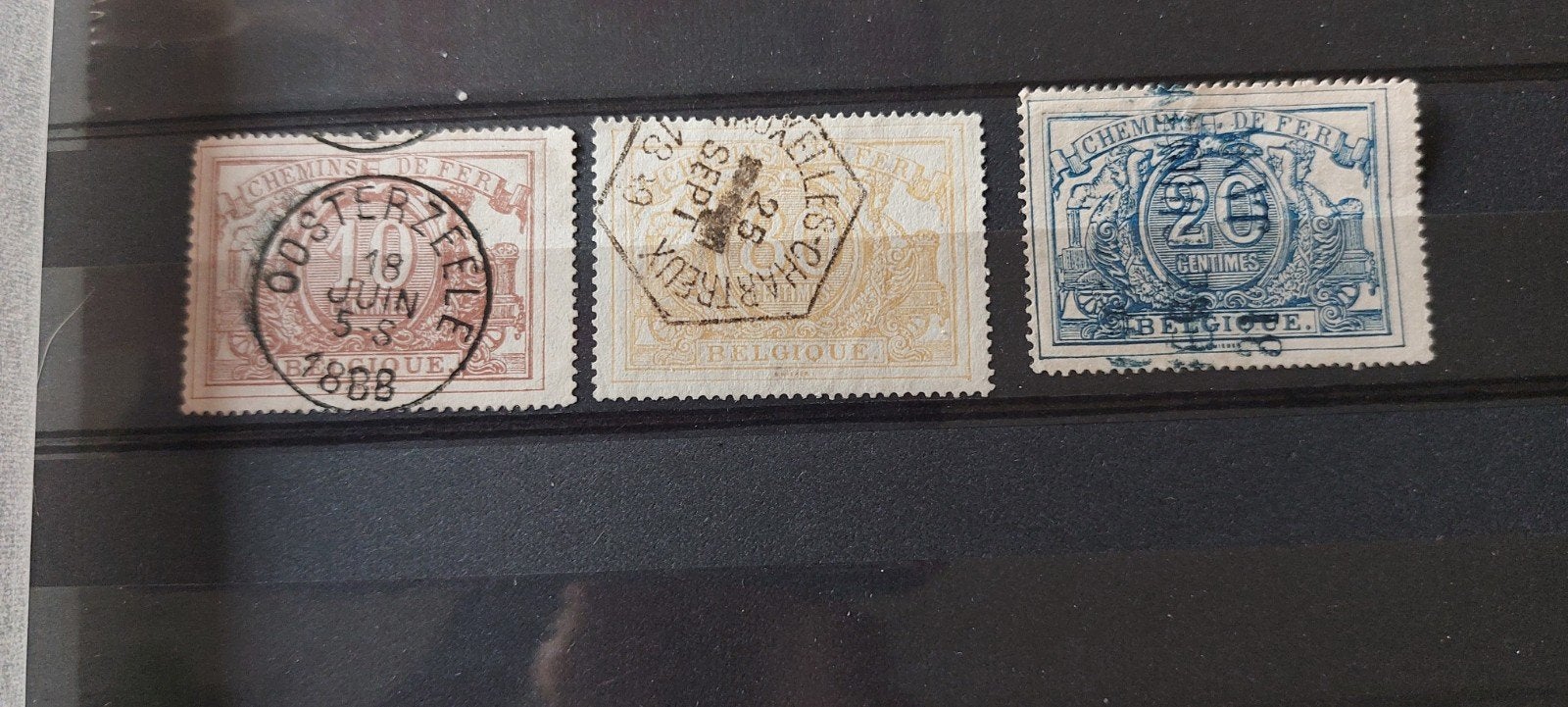 Belgische spoorwegen, Postzegels en Munten, Postzegels | Europa | België, Ophalen of Verzenden