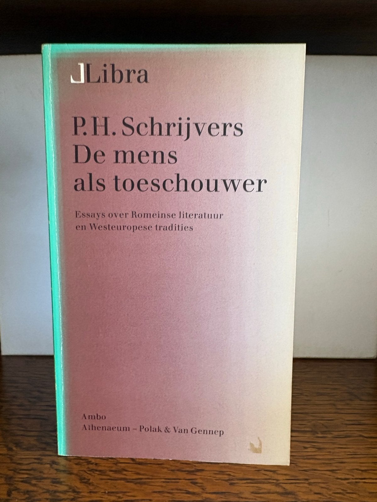 De mens als toeschouwer - P.H. Schrijvers, Ophalen of Verzenden, Gelezen, Nederland