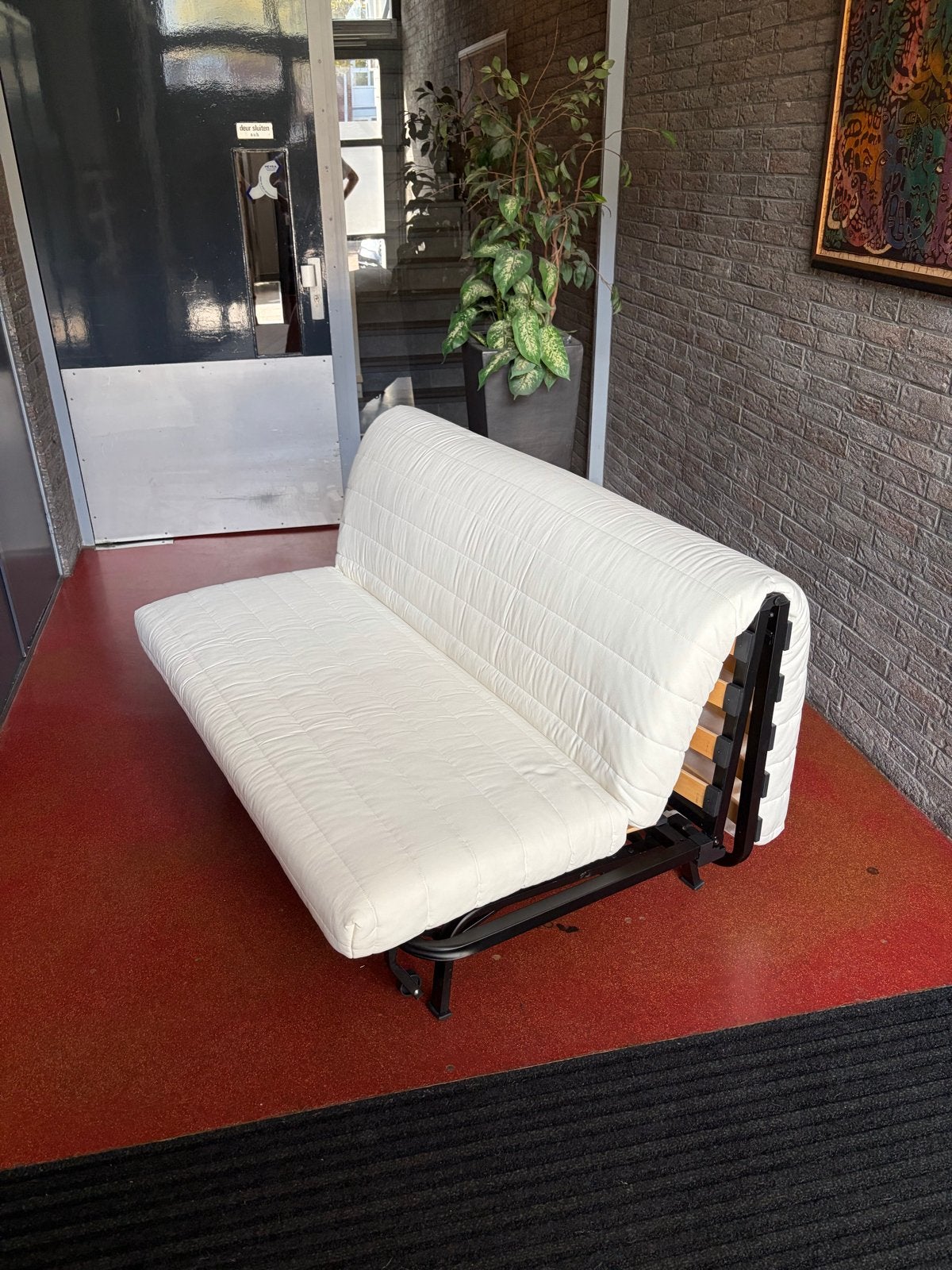 IKEA LYCKSELE slaapbank - Geel, Ophalen, Geel, Nieuw, Tweepersoons