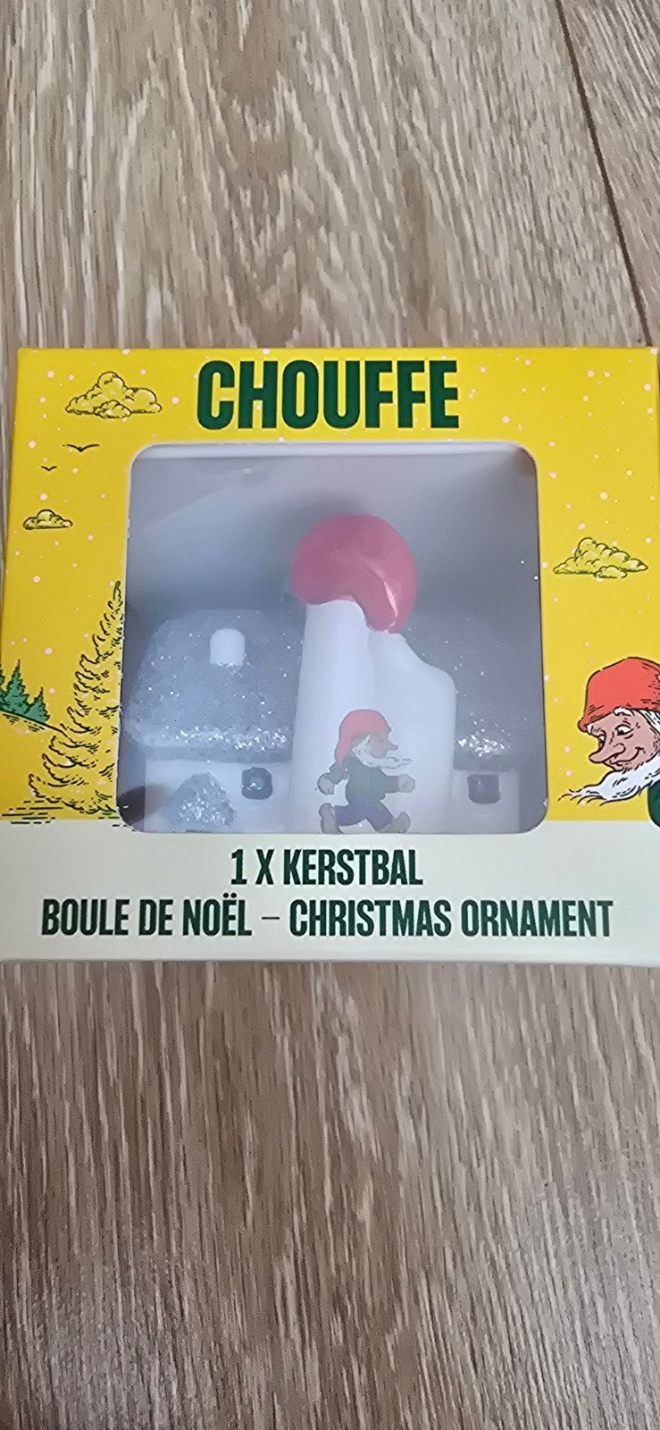Chouffe kerstbal, Verzamelen, Biermerken, Ophalen of Verzenden, Nieuw, Overige typen, Overige merken