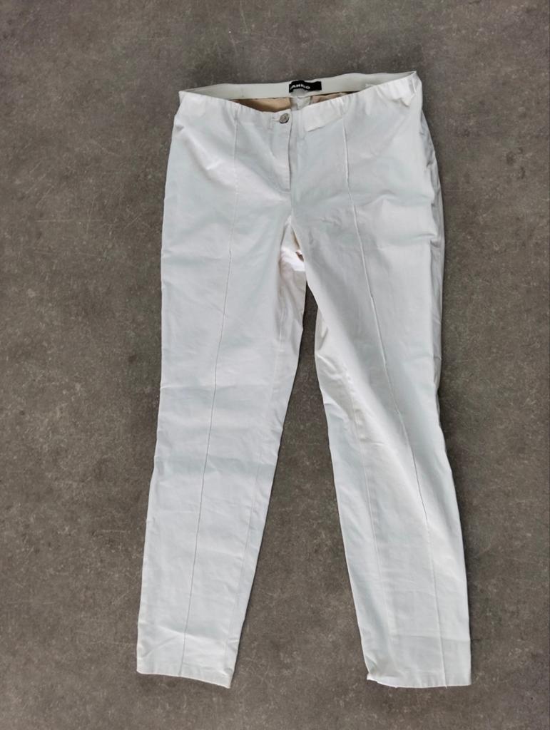 Witte Cambio Driekwart Broek Maat 40, Maat 38/40 (M), Cambio, Wit, Ophalen of Verzenden