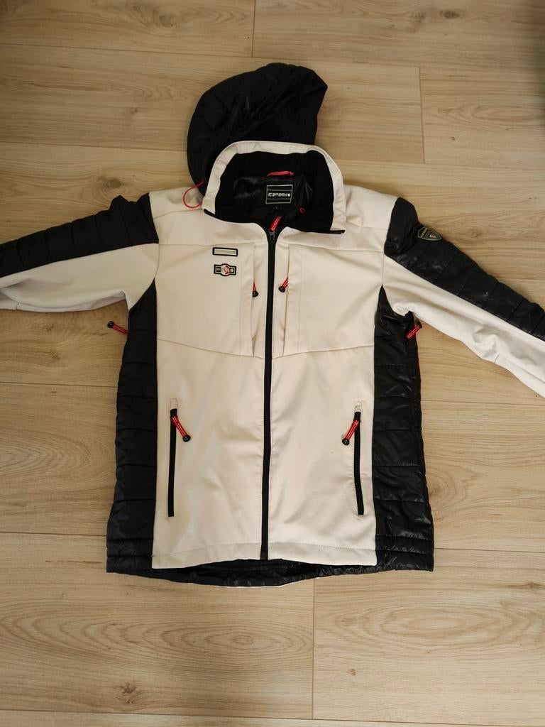 Icepeak jas - Zwart/Wit - Maat S, Kleding | Dames, Wintersportkleding, Icepeak, Ophalen of Verzenden, Jack, Maat 36 (S)