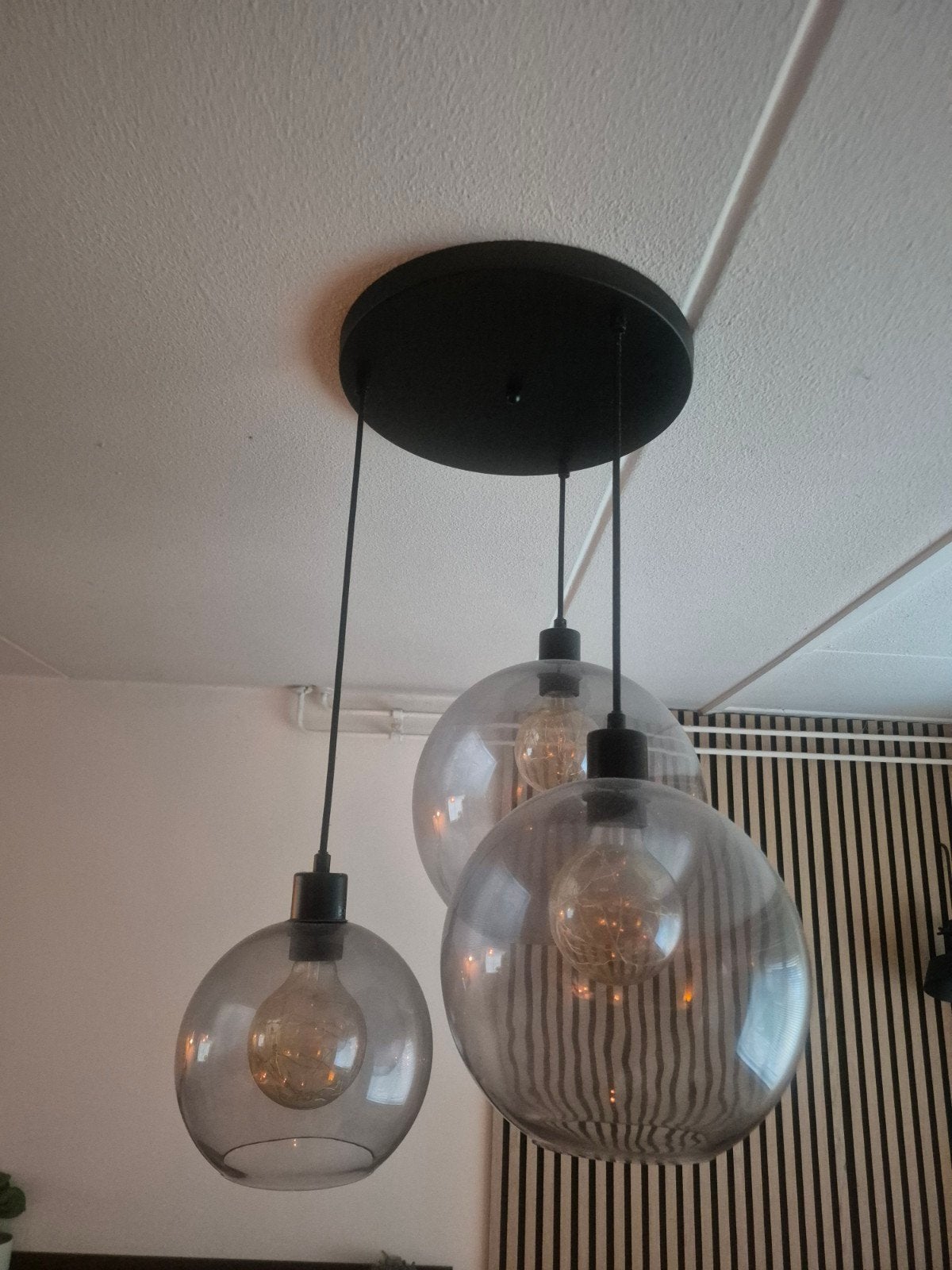 GAMMA Hanglamp Bram rookglas Ø60 cm, Ophalen