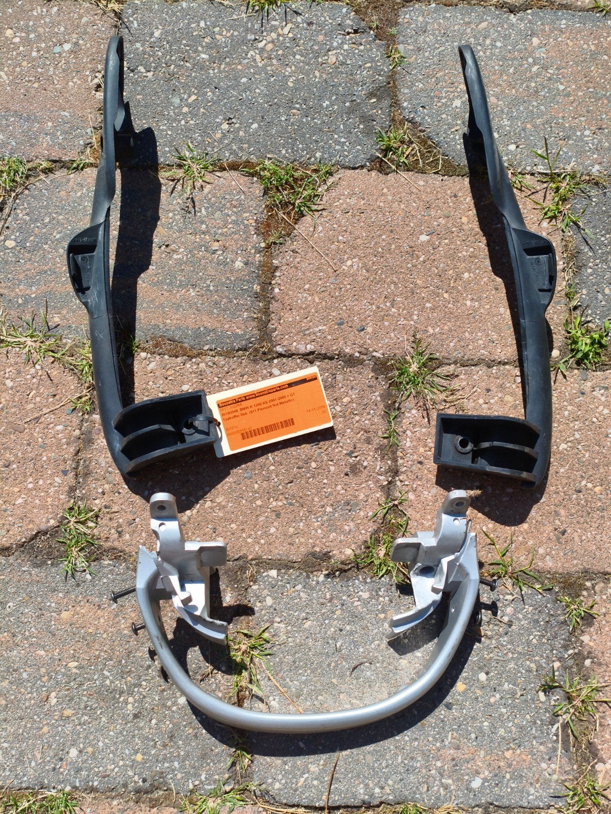 Kofferbeugel BMW K1200RS K1200GT achter + zijstukken, Ophalen of Verzenden, Gebruikt