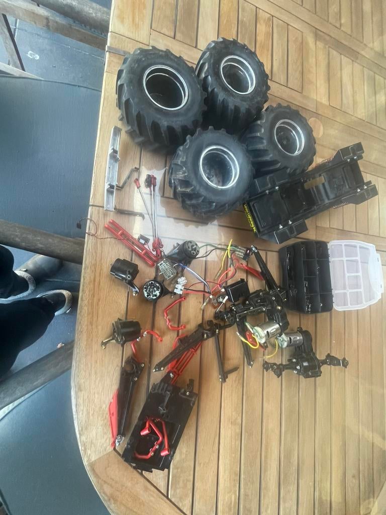 Tamiya vintage, Elektro, Gebruikt, Ophalen of Verzenden, Schaal 1:10