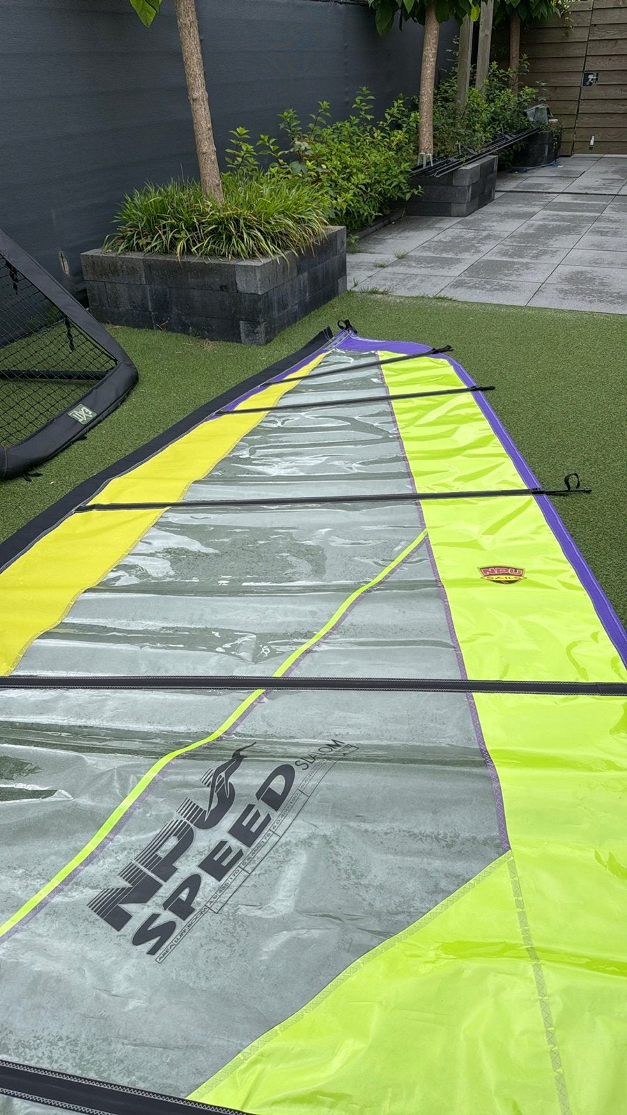 NPU Speed Slalom Zeil - Gebruikt, Prima Staat, Watersport en Boten, Ophalen, Gebruikt, Overige typen