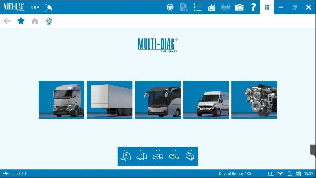 ACTIA MULTIDIAG TRUCK SOFTWARE 17.3.1.1, Verzenden