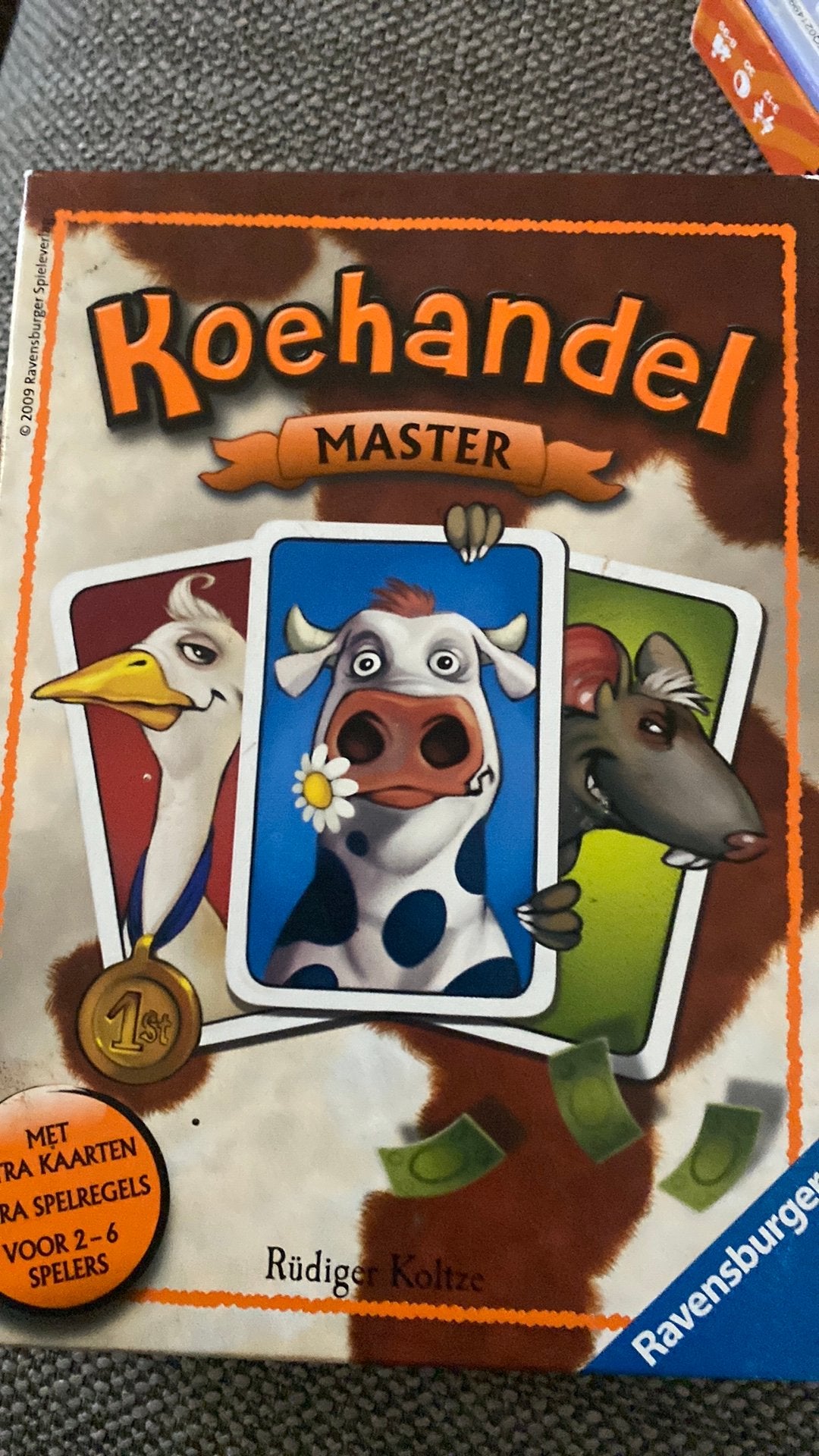 Koehandel spel, Ophalen of Verzenden, Zo goed als nieuw