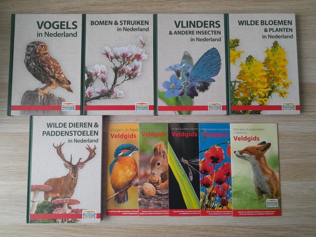 Nationale postcode loterij natuurboeken, Ophalen of Verzenden, Nieuw, Natuur algemeen
