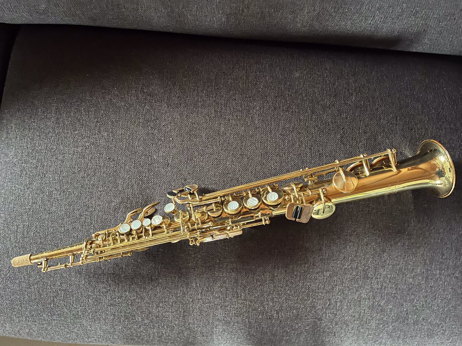 Sopraansaxofoon  Jupiter       Bb, Ophalen of Verzenden, Gebruikt, Sopraan, Met koffer