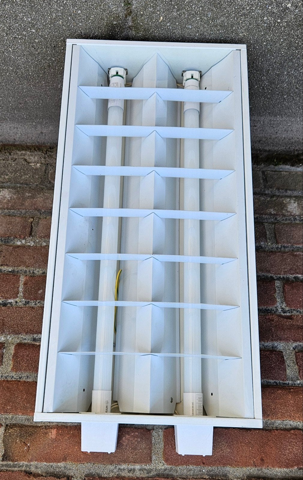 Tl armatuur met led lamp, Ophalen of Verzenden, Zo goed als nieuw, Minder dan 50 watt, Armatuur
