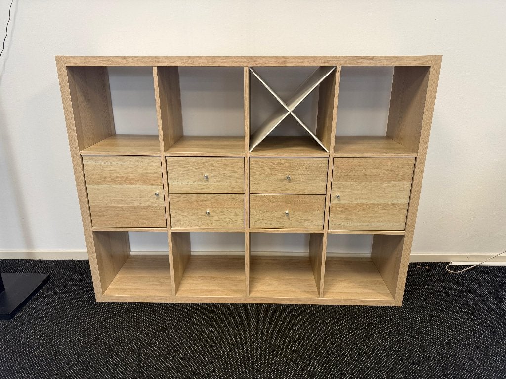 Ikea Kallax 3x4 kast met inzetten, Ophalen, 100 tot 150 cm, 100 tot 150 cm, Zo goed als nieuw